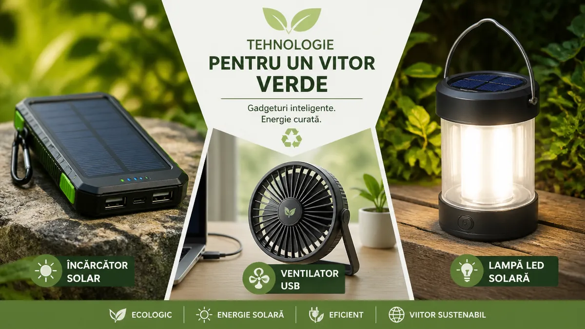 gadgeturi ecologice tehnologie verde România