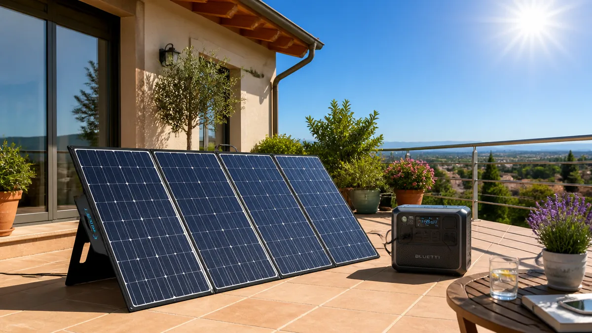 panou solar portabil ecologic vară România