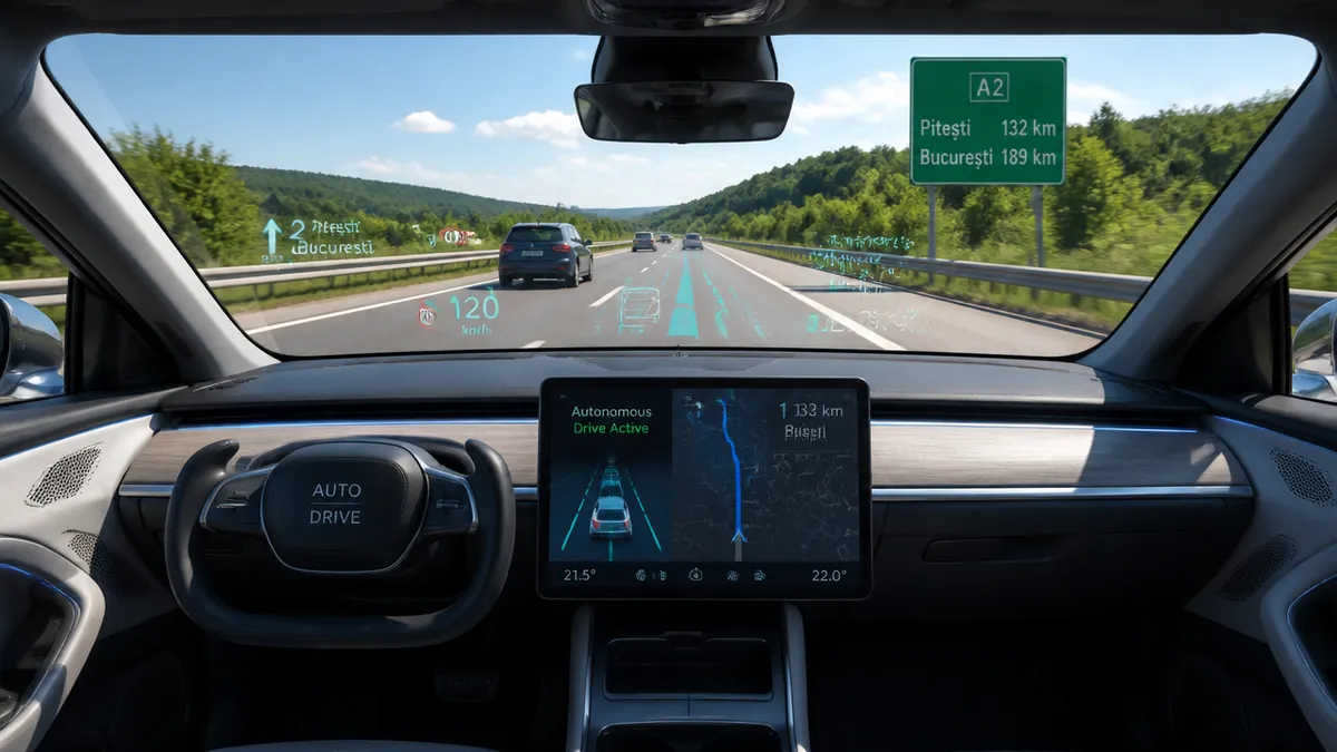 experiență condus mașini autonome 5G
